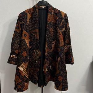 T.H.E.M.E.S Beaded Blazer and Purse